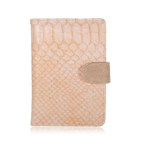 Paspoort hoesje croco - Beige - Medase