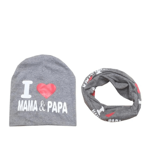 Peuter setje - Love gray - Medase