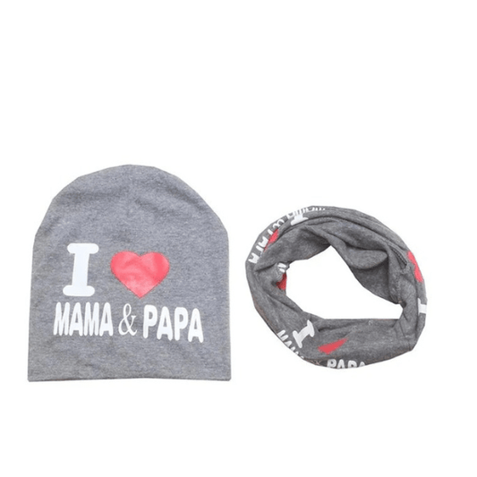Peuter setje - Love gray - Medase