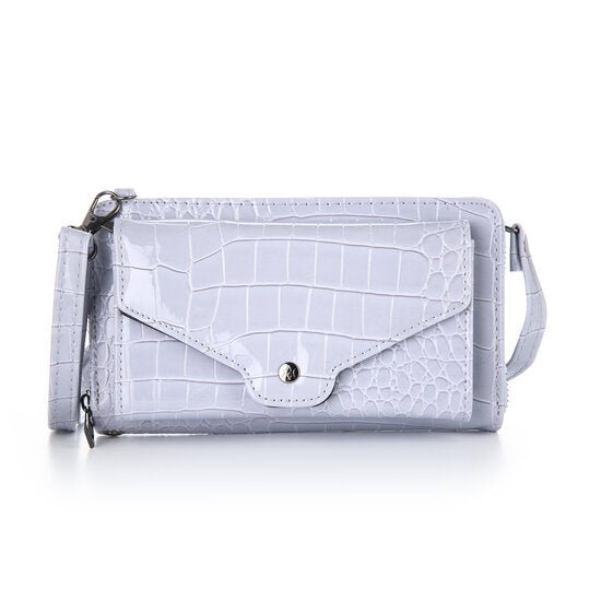 Portemonnee/clutch snake - lila - Medase