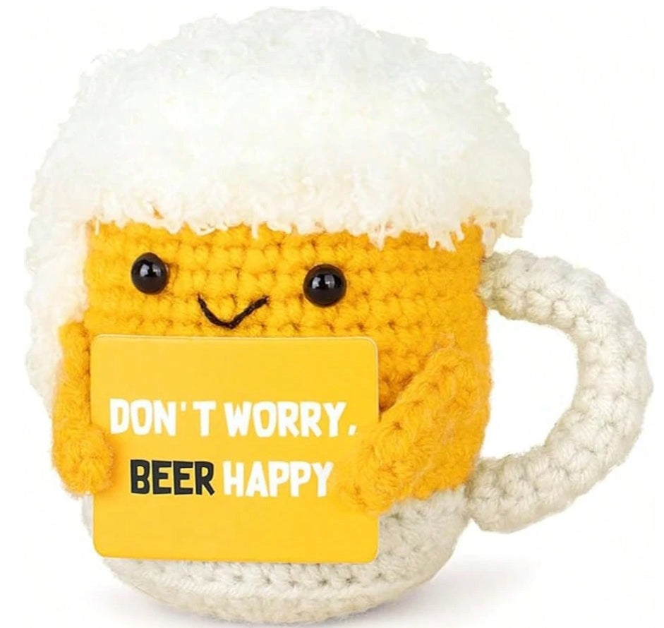 Positive Friends gehaakte pul Beer Happy - Medase