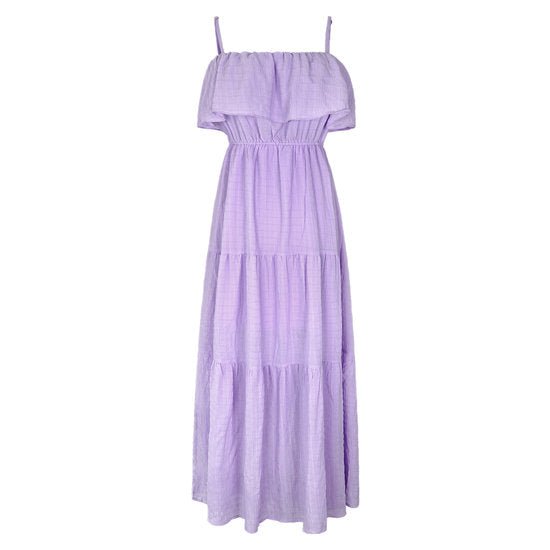 Purple boho dress - Maat L - Medase