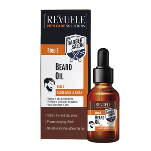 Revuele barber salon Baard Olie. (Step 2) - Medase