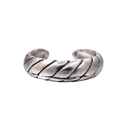 Ring rope - Zilver mt 18 - Medase