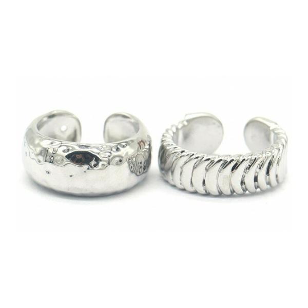 Ringen set duo - Zilver - Medase