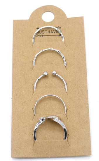 Ringen set love - Maat 16/17/18 - Medase