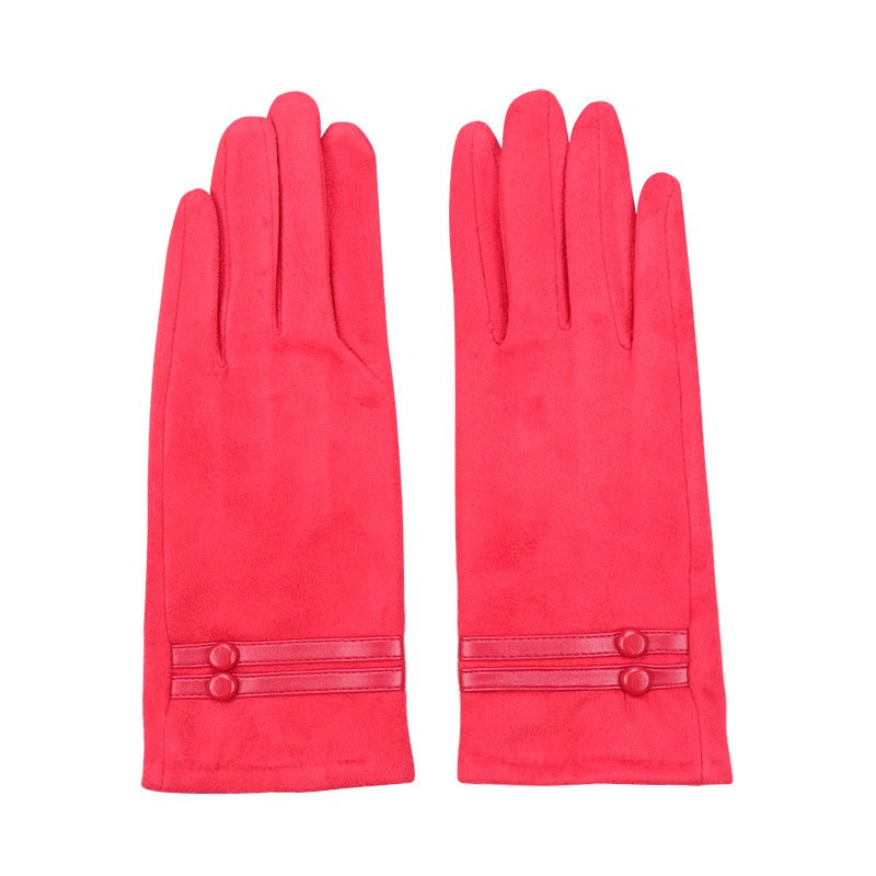 Rode Dameshandschoenen – Super Zacht & Warm – One Size - Medase