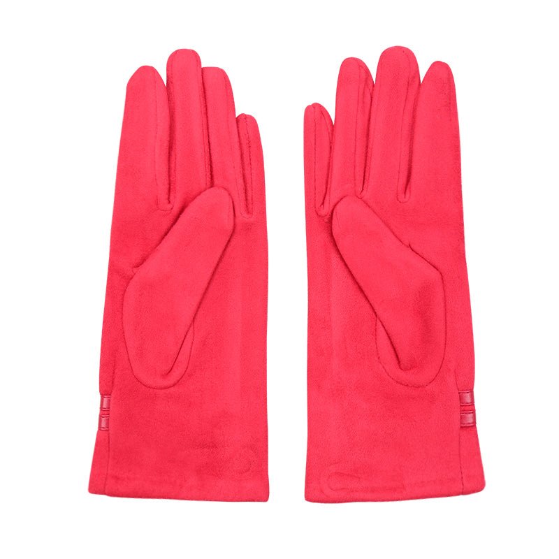 Rode Dameshandschoenen – Super Zacht & Warm – One Size - Medase