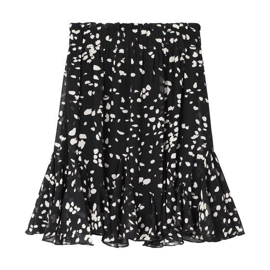 Rok black abstract - Maat XS - Medase