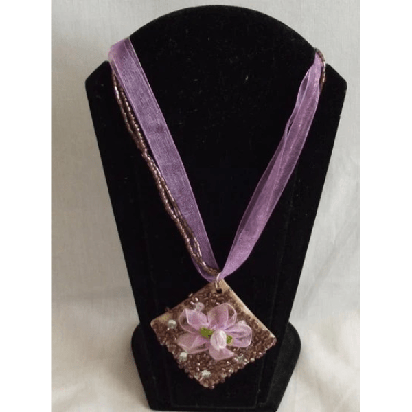 Romantische ketting (paars) - Medase