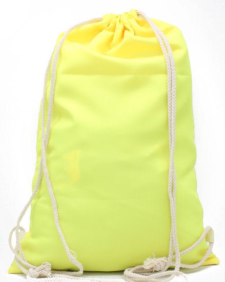 Rugzak / schooltas/ gymtas star - Geel - Medase