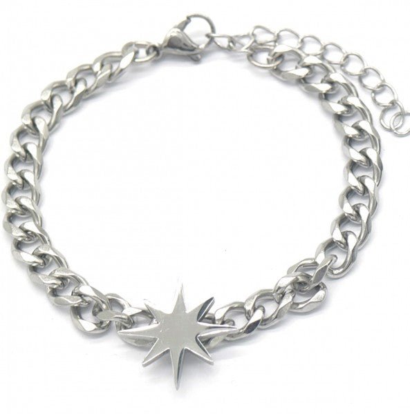 RVS Armband met Ster – Goud of Zilver | Verstelbaar 16,5 cm - Medase