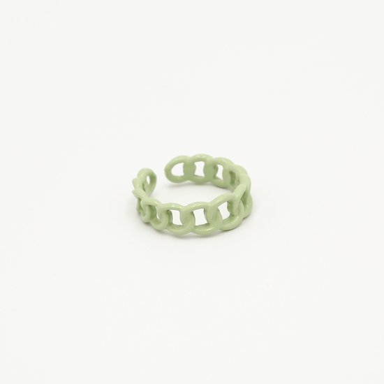 Schakel ring - Groen - Medase