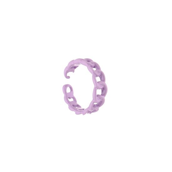 Schakel ring - Paars - Medase