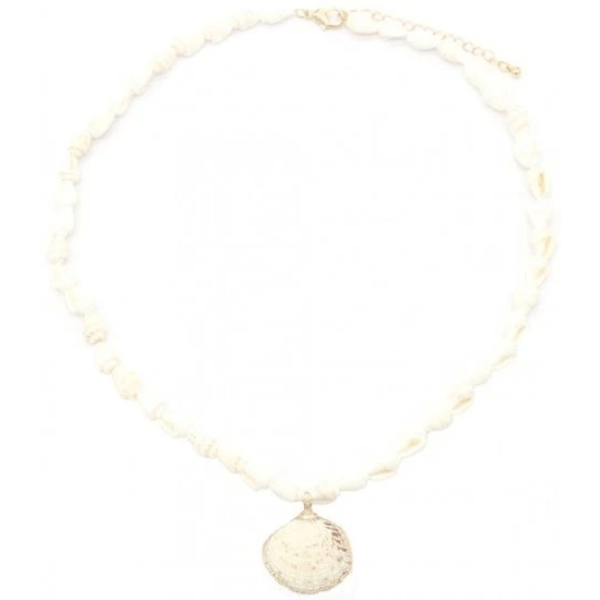 Schelp ketting met hanger - Medase