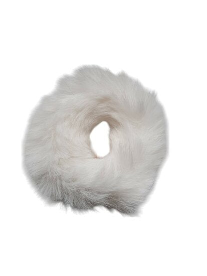 Scrunchie haarelastiek bont - Div kleuren - Medase