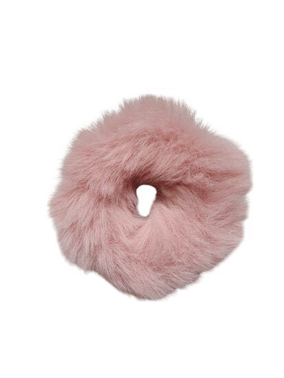 Scrunchie haarelastiek bont - Div kleuren - Medase