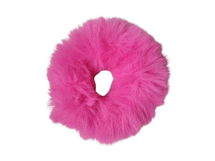 Scrunchie haarelastiek bont - Div kleuren - Medase