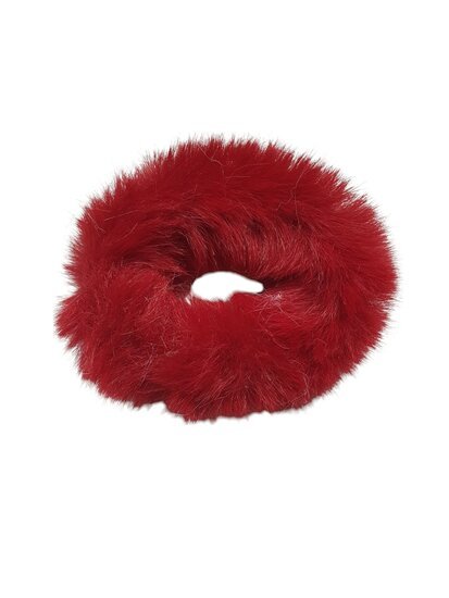 Scrunchie haarelastiek bont - Div kleuren - Medase