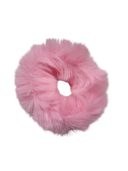 Scrunchie haarelastiek bont - Div kleuren - Medase