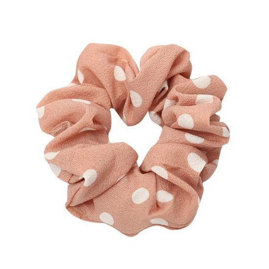 Scrunchie stip - Roze - Medase