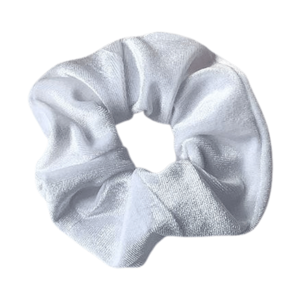 Scrunchie velours - Wit - Medase