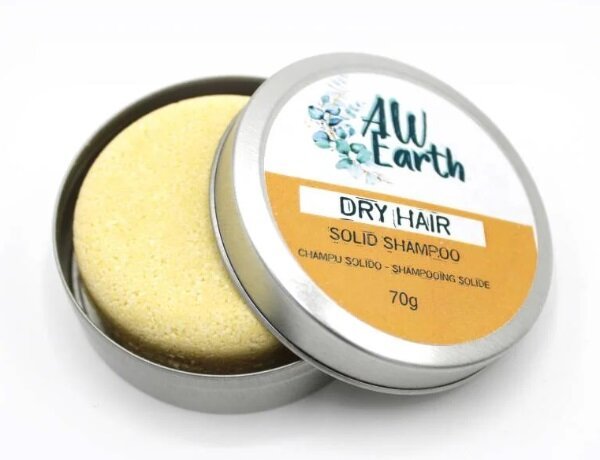 Shampoo bar dry hair in blikje - Medase