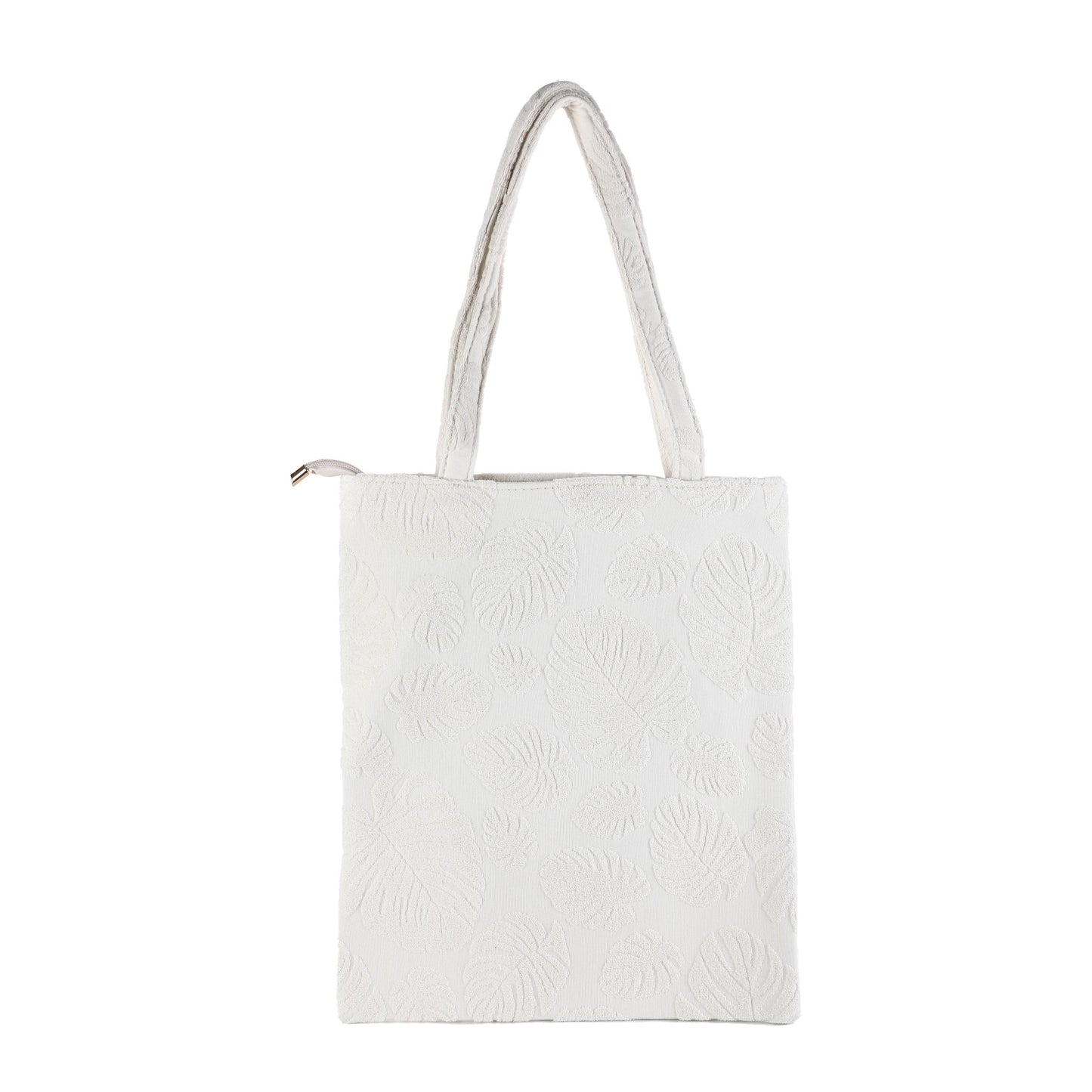 Shopper Tas – Khaki of Beige – 38 x 43 cm – Met Rits en Binnenvakjes - Medase
