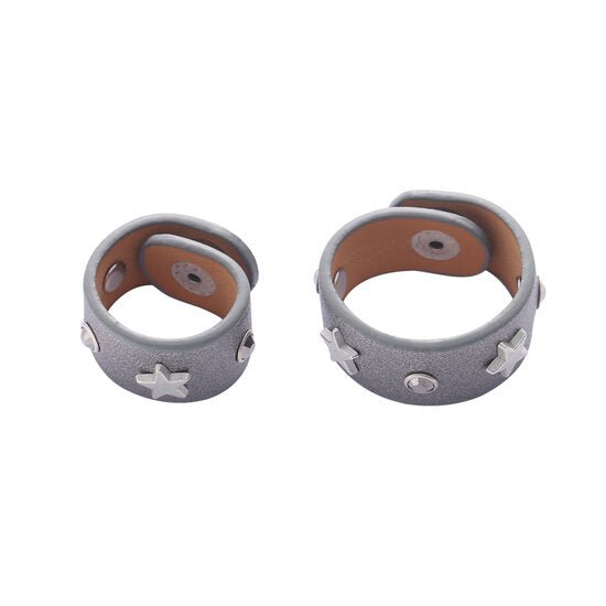 Sjaal riempjes stars/strass - Grijs - Medase