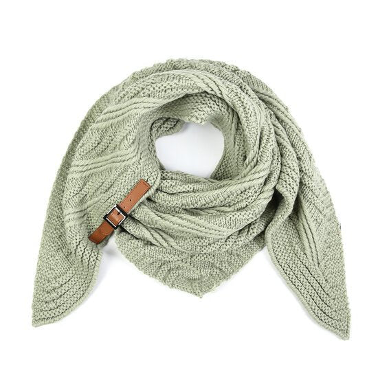 Sjaal/omslagdoek mabel - Groen - Medase