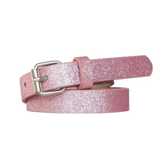 smalle riem glitter - Roze - Medase