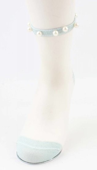 Sokken Pearls and glitter - Blauw - Medase