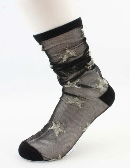 Sokken stars - Zwart - Medase