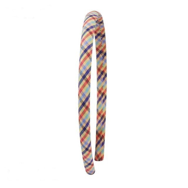 Stoffen haarbanden ruitjes - Div kleuren - Medase