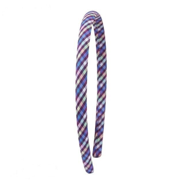 Stoffen haarbanden ruitjes - Div kleuren - Medase