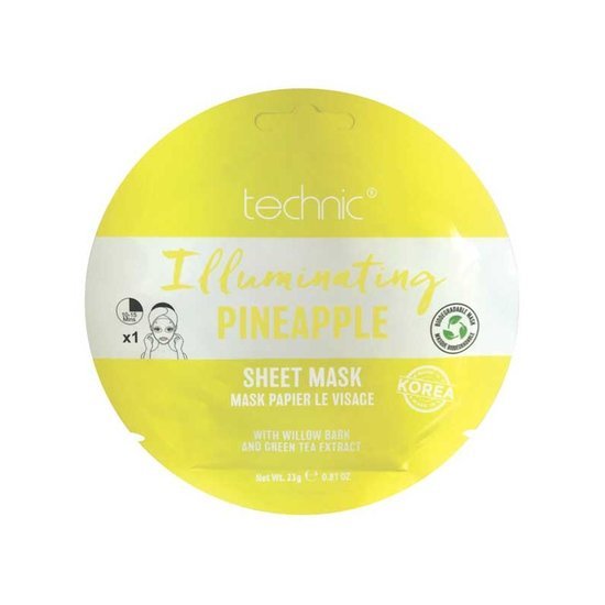 Technic Pineapple Sheet Mask met ananasextract