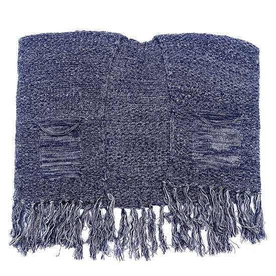 Vest tassels - Blauw - Medase
