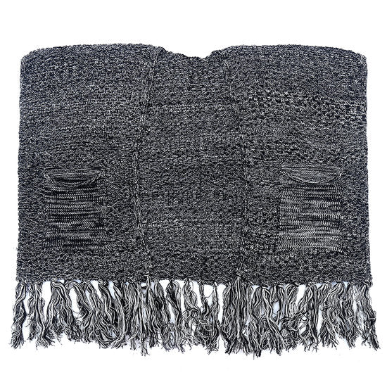 Vest tassels - Zwart - Medase
