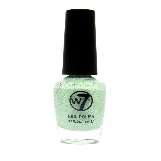 W7 Nagellak - 091 Speckled mint - Medase
