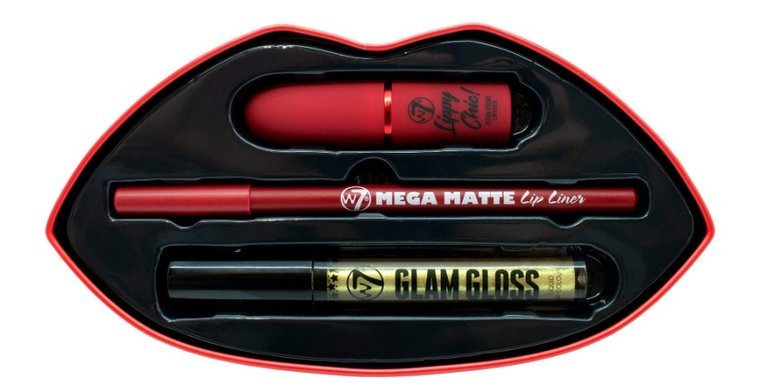 W7 Red alert lip kit - Medase