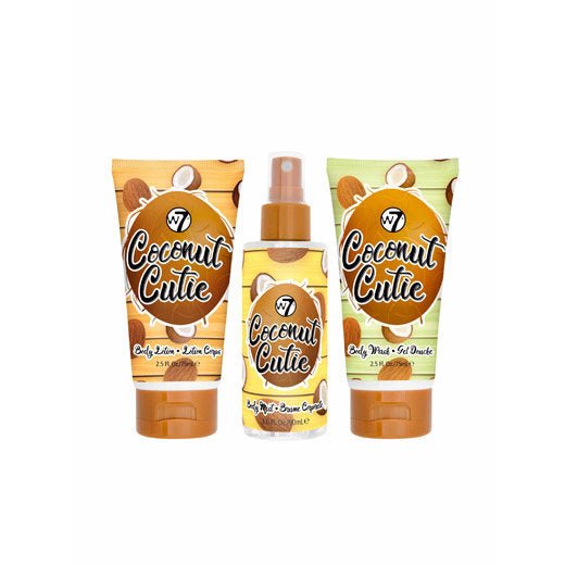 W7 travel set - Coconut cutie - Medase