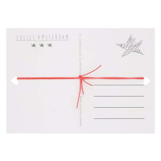 Wenskaart met armband - Thank you - Medase