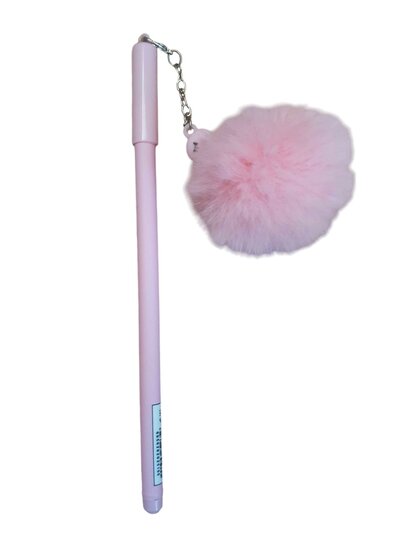 Fineliner flamingo pompom