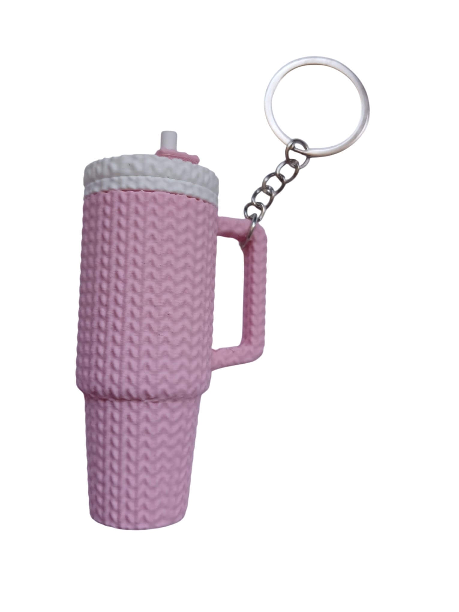 3D-geprinte beker sleutelhanger roze - Medase