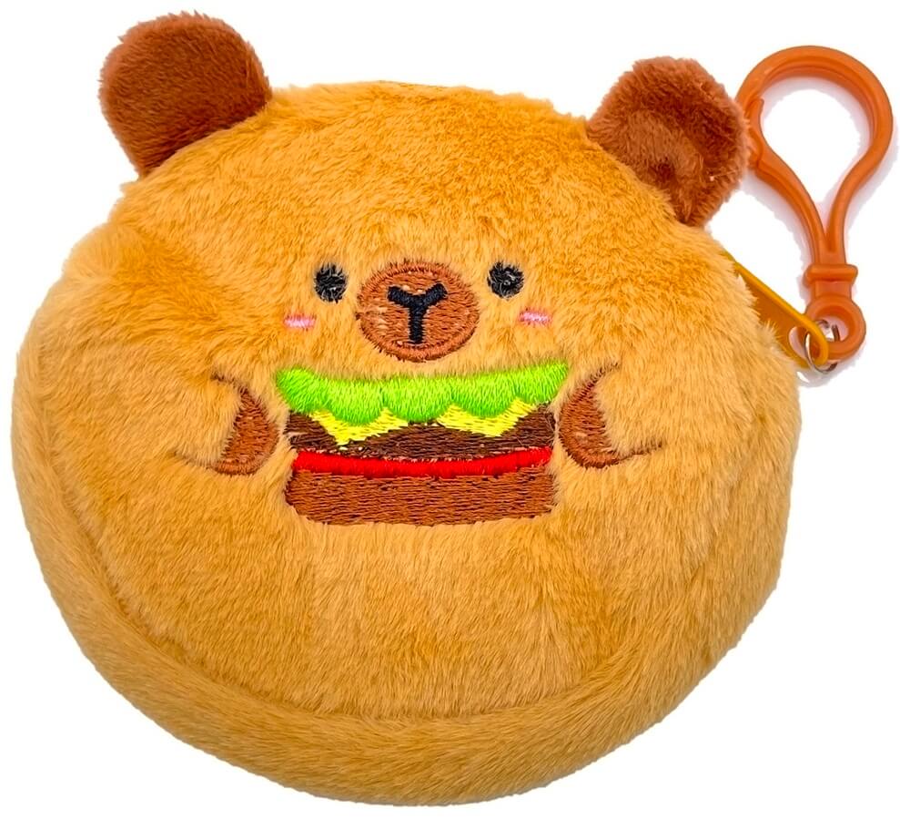 Pluche Capybara Sleutelhanger - 9,5 cm Verschillende Designs