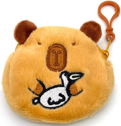 Pluche Capybara Sleutelhanger - 9,5 cm Verschillende Designs