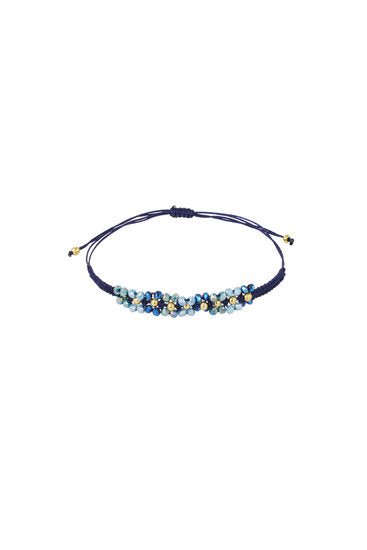 Armband daisy - Blauw - Medase