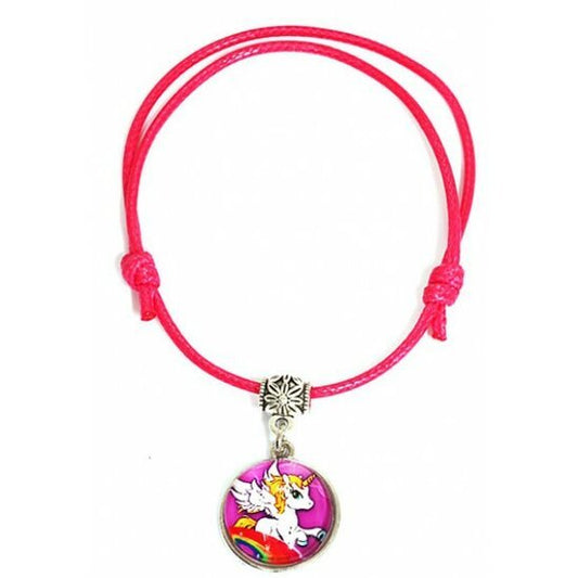 Armband eenhoorn - Roze - Medase