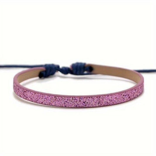 Armband glitter - Licht Roze - Medase