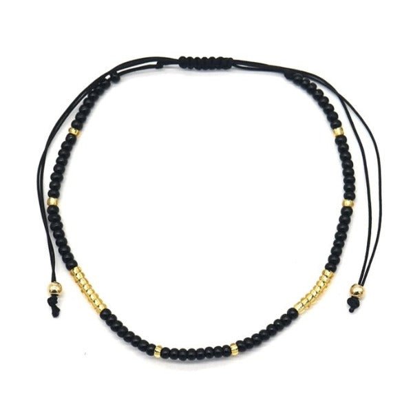 Armband gold/black - Medase